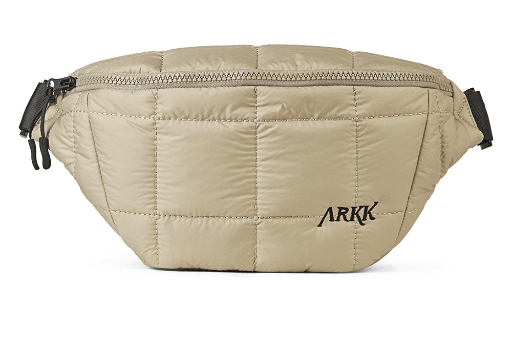 ARKK Accessories ARKK Padded Bumbag | Light Desert Black Bumbag